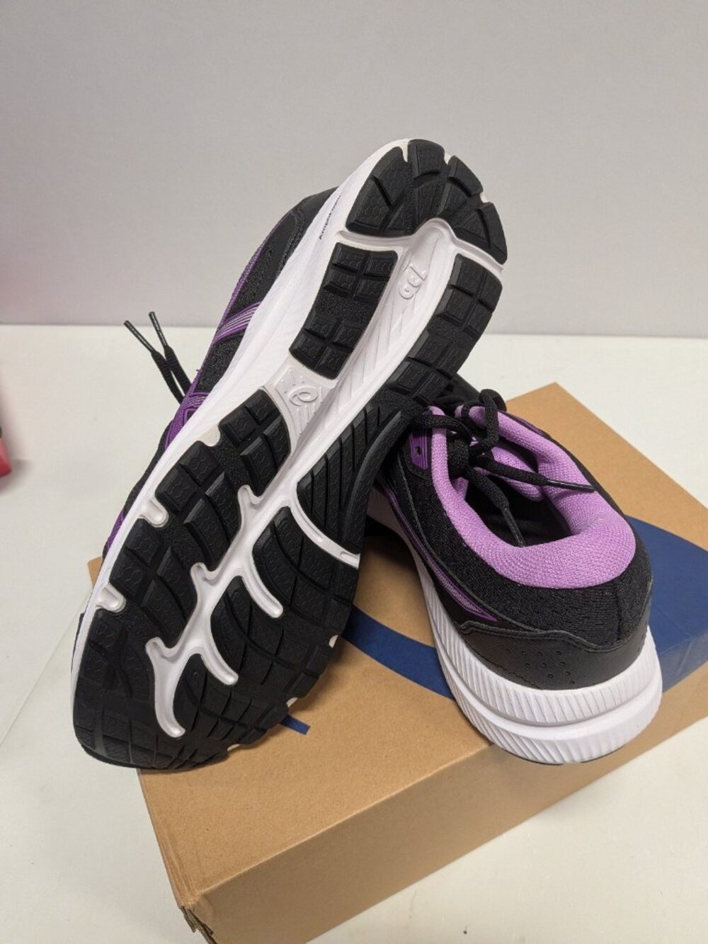 New Asics Gel-Contend 8 Womens Black Orchid 1012B320-005 Sz 10 - Picture 4 of 5